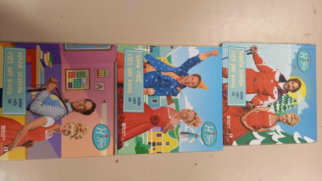 CD-boek (Juf Roos), Ophalen, Boxset, Muziek, 3 tot 5 jaar