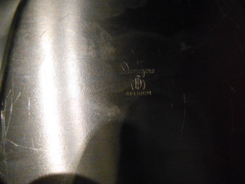 Beurrier Demeyere en verre acier inoxydable avec couvercle, Maison & Meubles, Enlèvement ou Envoi, Comme neuf, Verre