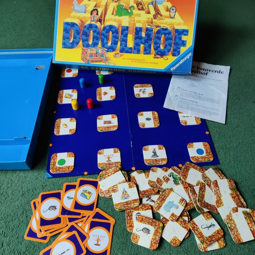 De betoverde doolhof, Hobby en Vrije tijd, Ophalen