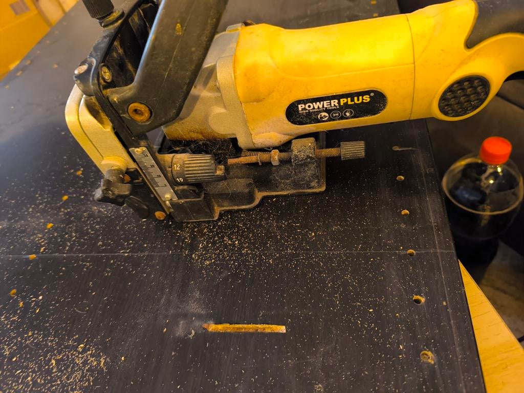 Lamelfreesmachine - lamellator power plus powx1310 900w, Doe-het-zelf en Bouw, Ophalen