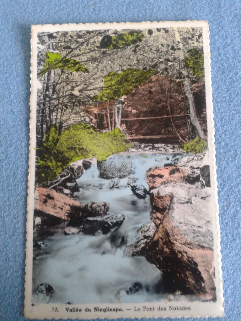 carte postale ancienne Vallée du Ninglinspo - Belgique, Enlèvement ou Envoi, 1940 à 1960, Liège