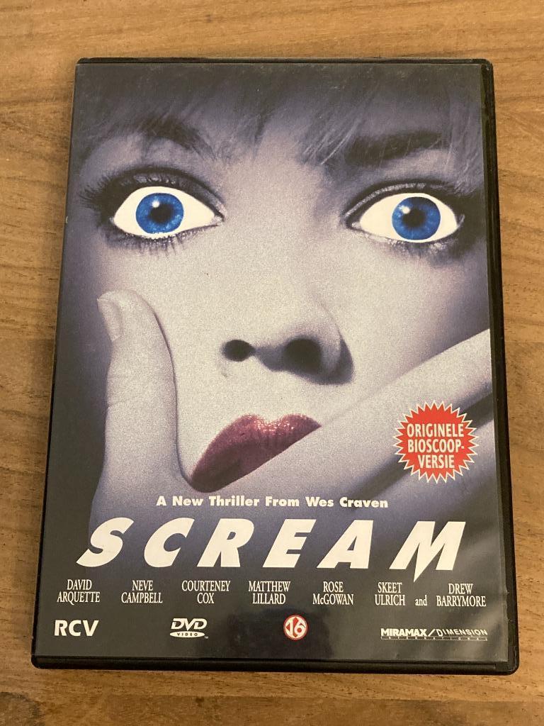 DVD Scream - genre horror, CD & DVD, DVD | Horreur, Utilisé, À partir de 16 ans, Enlèvement ou Envoi