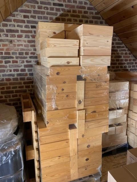houten wijnkistjes, Ophalen, Nieuw