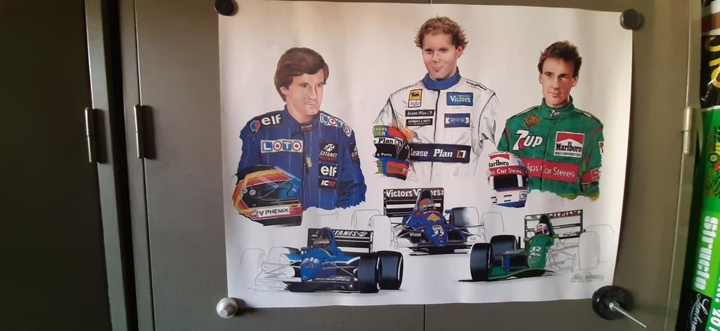 Formule 1  Belgische piloten  jaren 1990, Enlèvement ou Envoi, Comme neuf