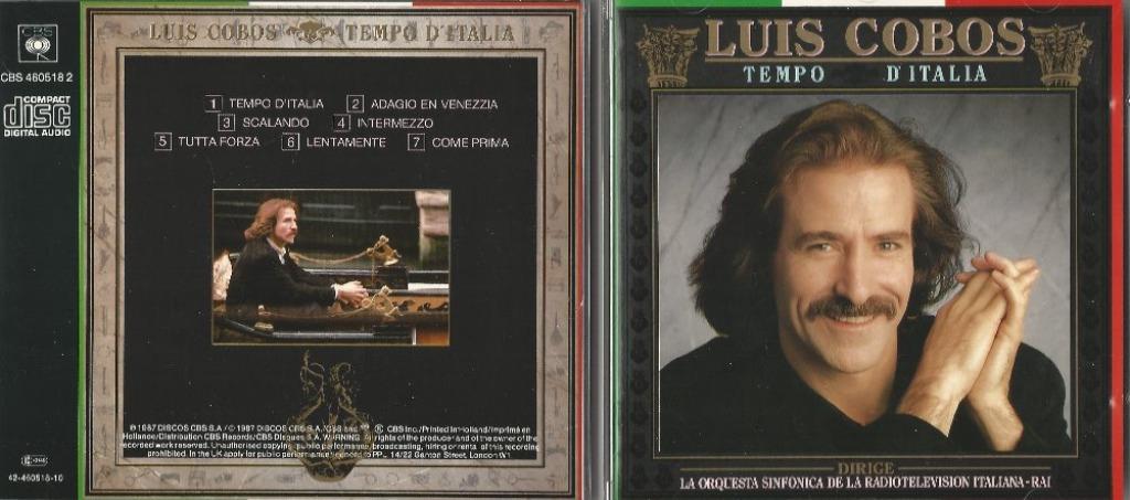 CD * LUIS COBOS - TEMPO D'ITALIA, Ophalen of Verzenden, Middeleeuwen en Renaissance, Zo goed als nieuw, Opera of Operette