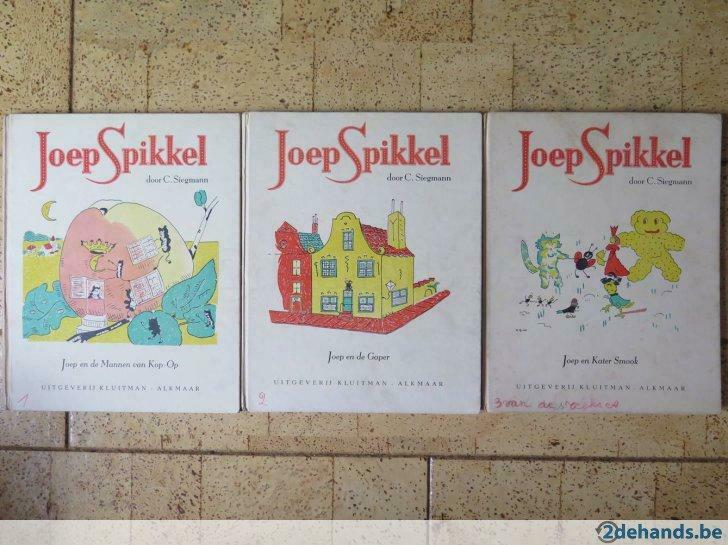 Joep Spikkel - C. Siegmann - Pakket van 3 boeken, Ophalen of Verzenden, Gelezen, Fictie