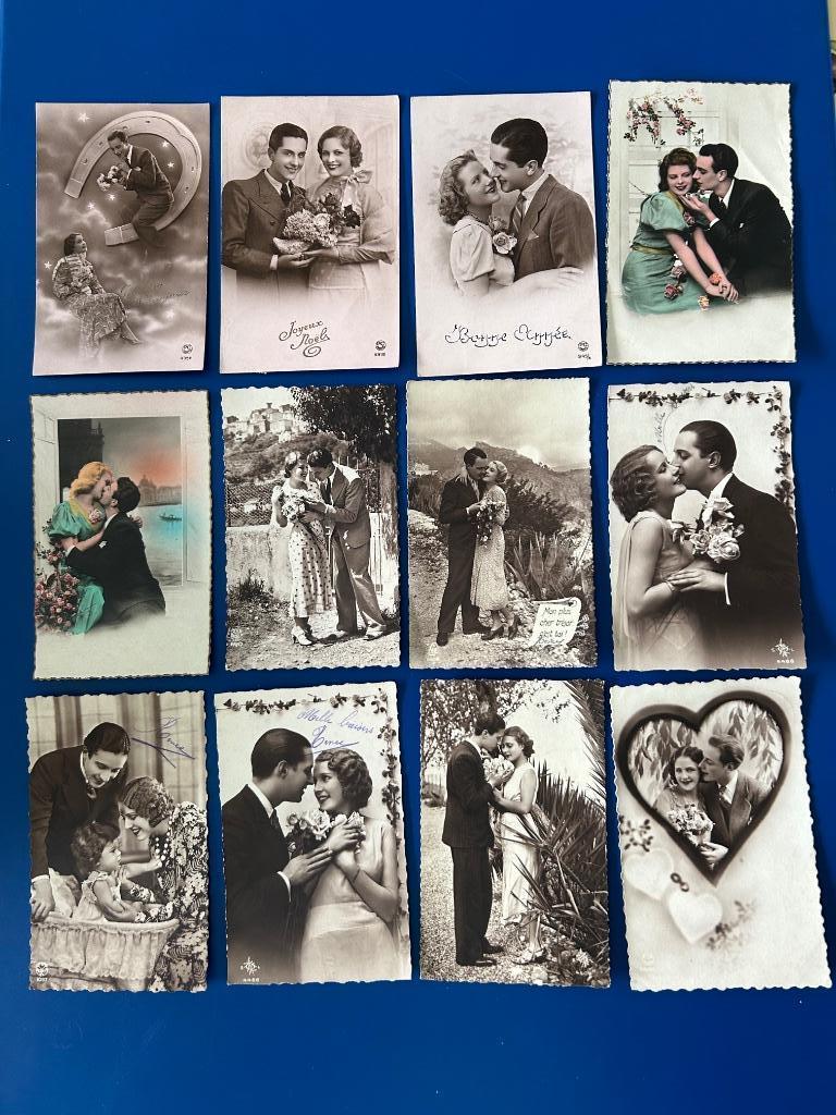 48 liefdeskaarten, Ophalen of Verzenden