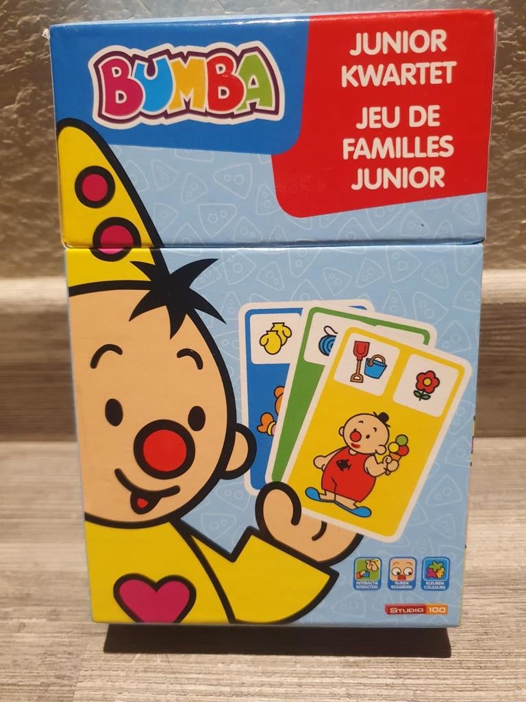 Bumba kwartet junior, Ophalen of Verzenden, Zo goed als nieuw, Studio 100