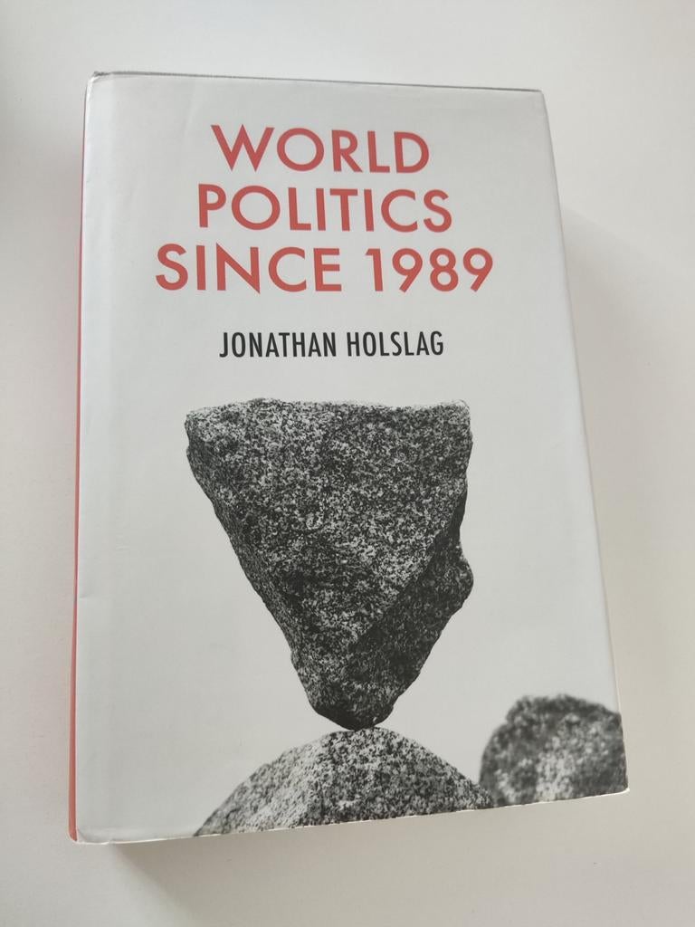 World Politics since 1989, Jonathan Holslag, Enlèvement, Comme neuf, Politique, Jonathan Holslag
