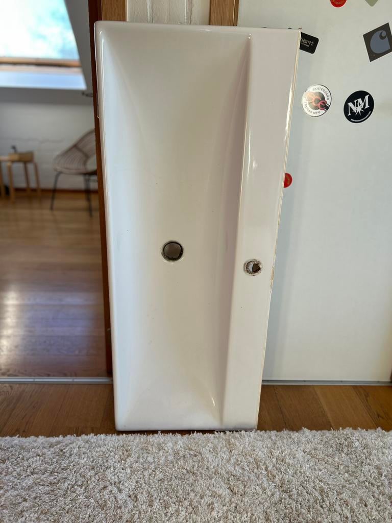 Wastafel, Enlèvement, Comme neuf, Pierre, Lavabo