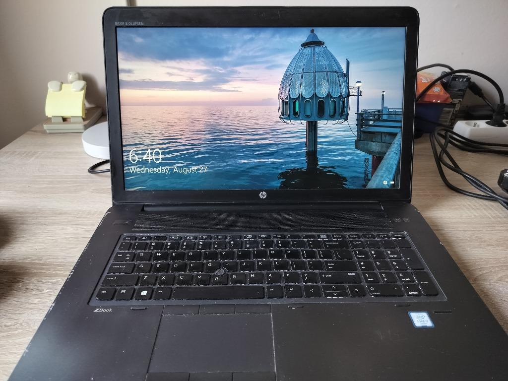HP Zbook 17 G3, 17 pouces ou plus, 3 à 4 Ghz, Gaming, SSD