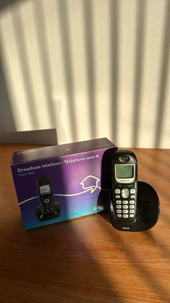 Draadloze telefoon Proximus Twist 304, Télécoms, Enlèvement ou Envoi, Comme neuf, Modèle coulissant, Sans abonnement