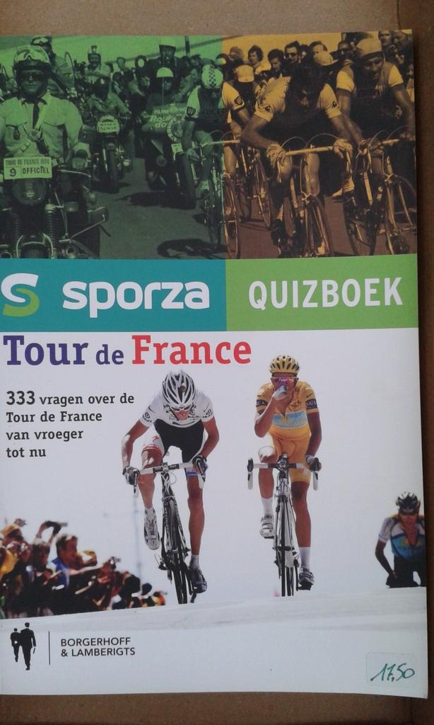 Tour de France sporza quizboek, Boeken, Ophalen of Verzenden, Nieuw