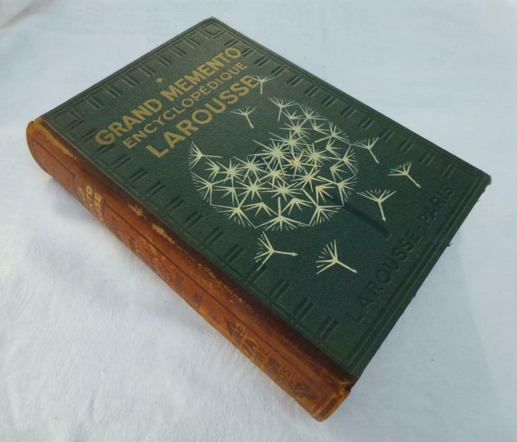 Grand Memento encyclopédique Larousse 2 delen 1936 1937, Antiek en Kunst, Verzenden