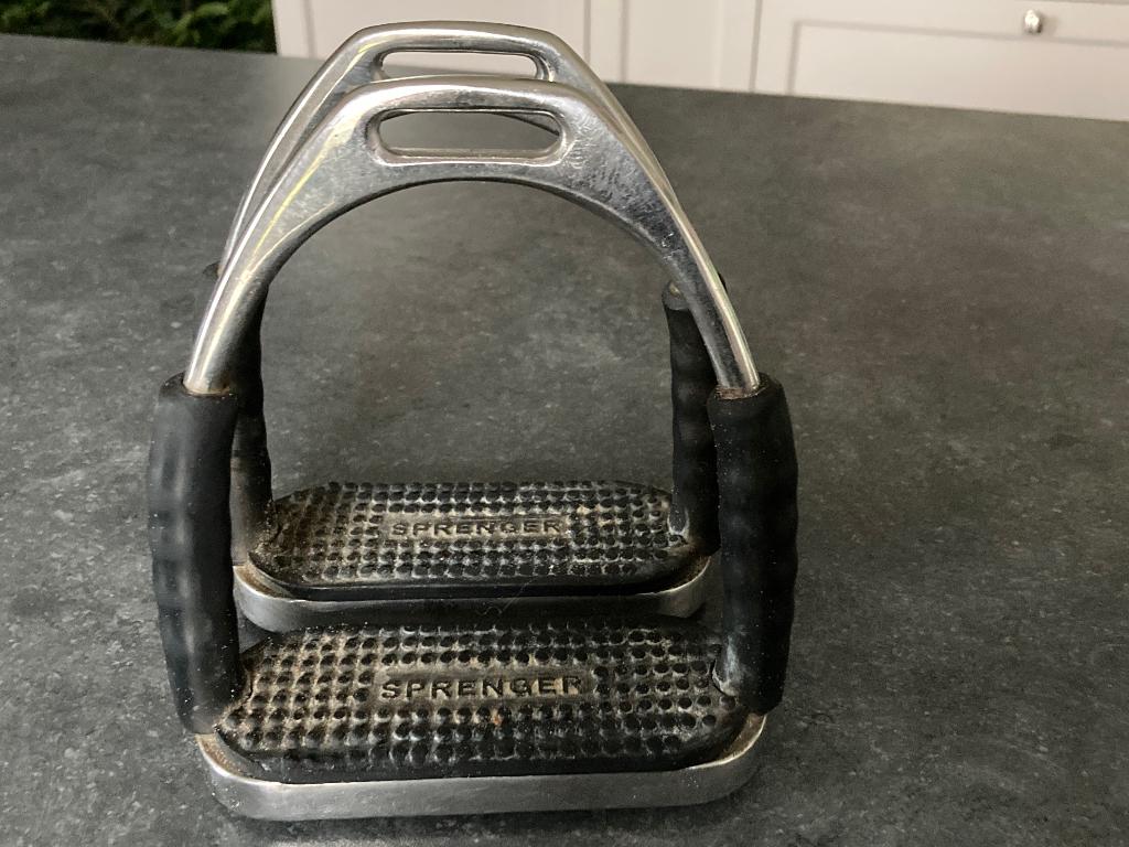 Veiligheidsstijgbeugels sprenger, Dieren en Toebehoren, Ophalen, Gebruikt