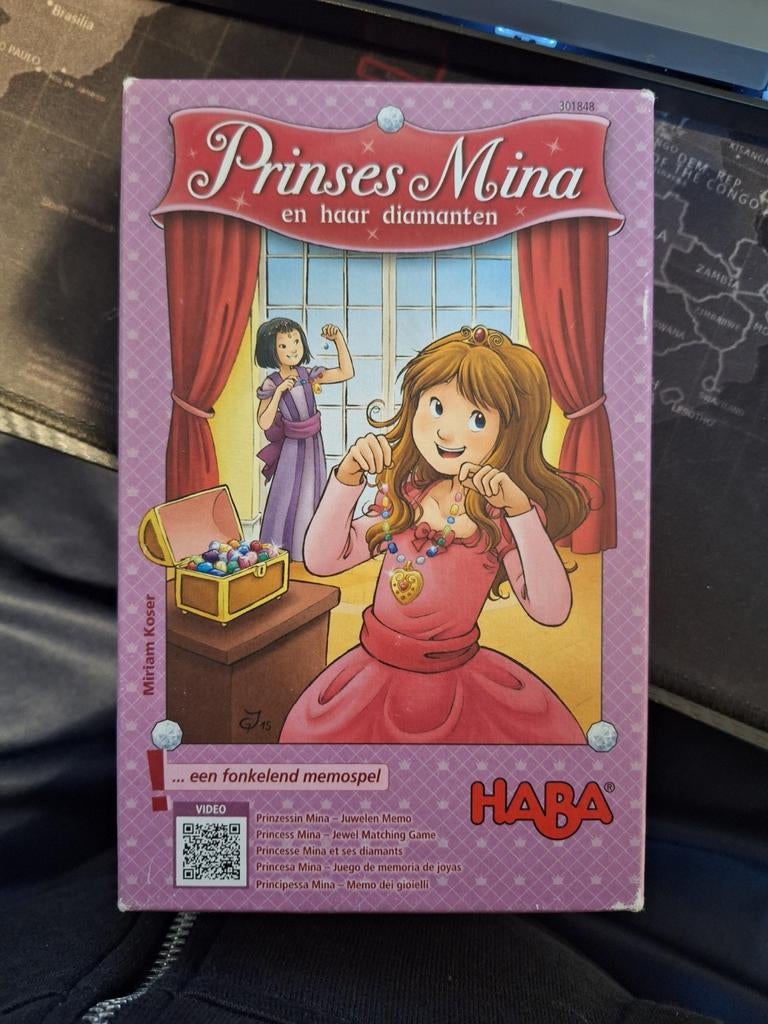 Prinses Mina en haar diamanten, Juwelen Memo, Ophalen, Zo goed als nieuw