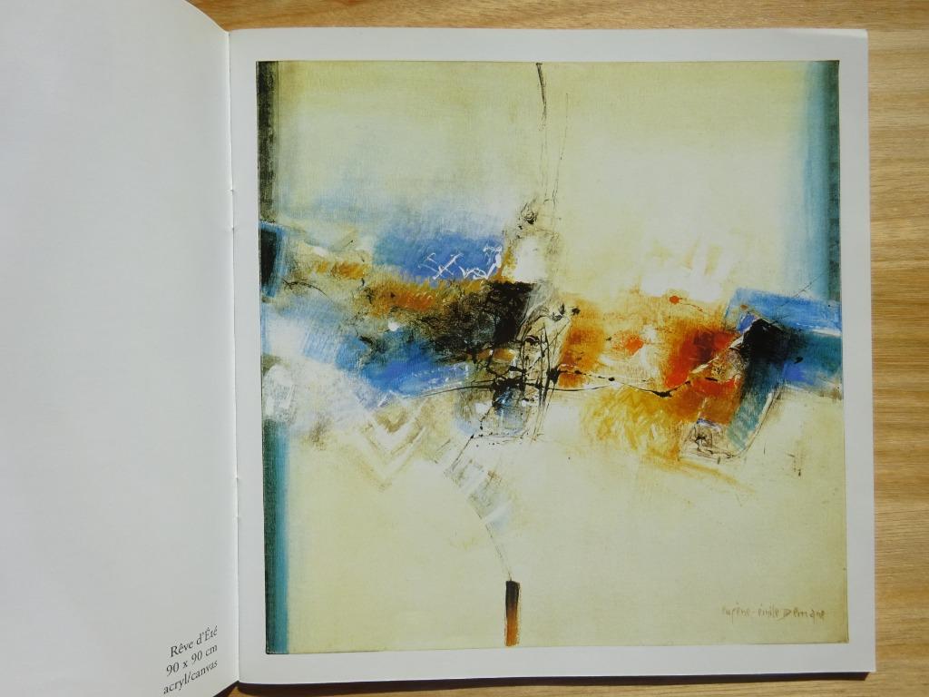 Eugène Demane, monografische brochure 2000, Ophalen of Verzenden, Zo goed als nieuw, Schilder- en Tekenkunst