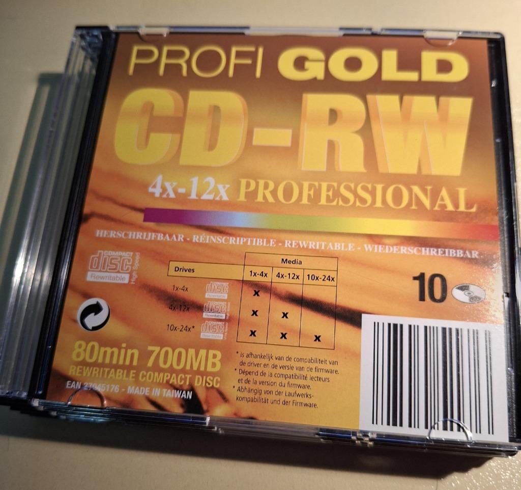 CD-RW, Informatique & Logiciels, Neuf, Enlèvement ou Envoi, Réinscriptible, Cd