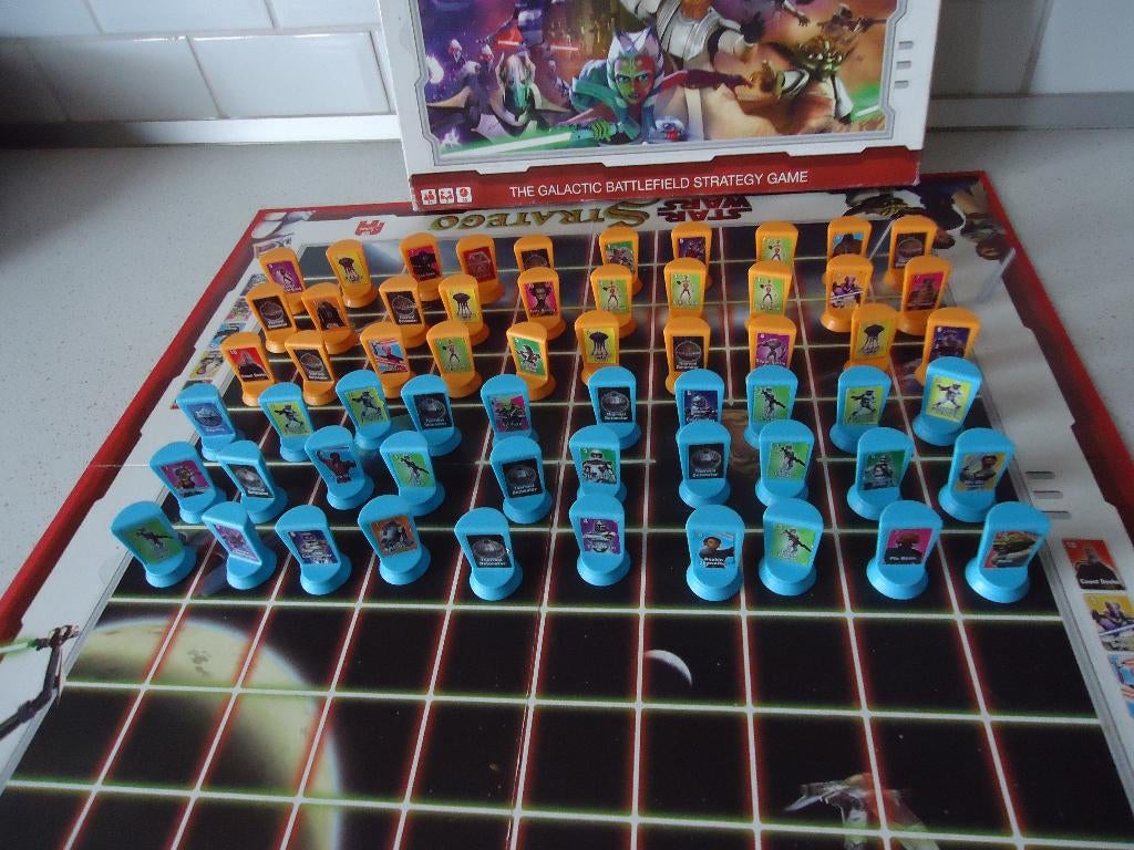 Star Wars Stratego van Jumbo in prima staat !, Een of twee spelers, Ophalen of Verzenden, Zo goed als nieuw, Jumbo