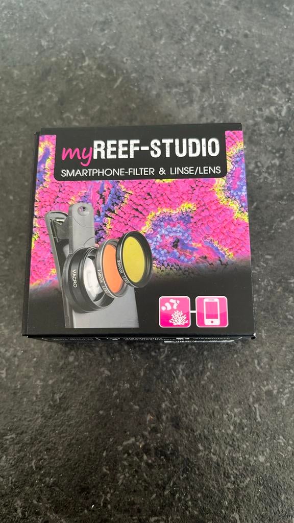 Arka Reef studio filtre/objectif pour photo aquarium, Enlèvement ou Envoi, Comme neuf