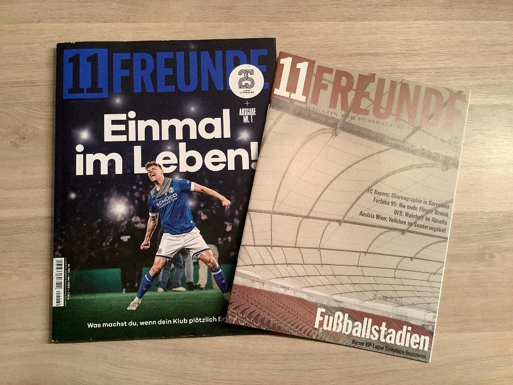 11 Freunde Voetbalmagazine nr.282 25 jaar 11 Freunde (nr1), Sport de ballon, Enlèvement ou Envoi, Comme neuf, 11 Freunde