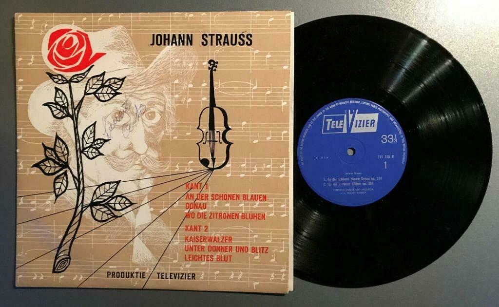 Vinyle de Johann Strauss -, Ophalen of Verzenden, Gebruikt, Overige genres