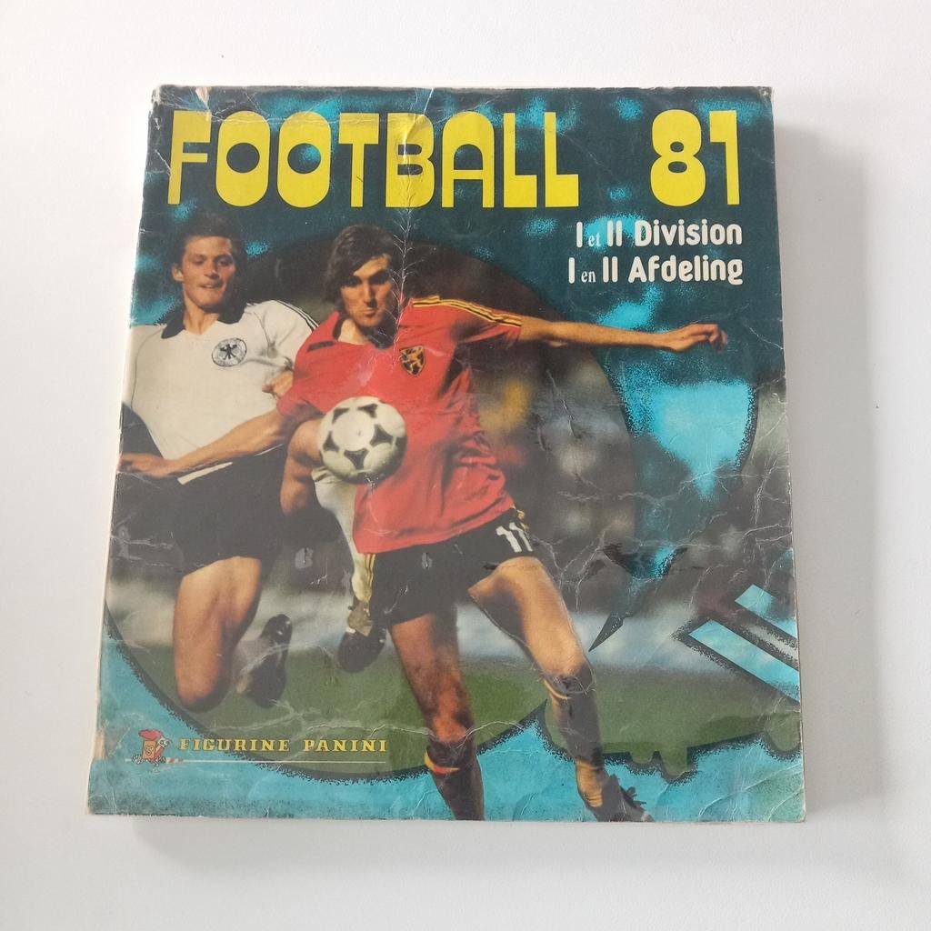 L'album de panini Football 81 est complet, Enlèvement ou Envoi, Comme neuf