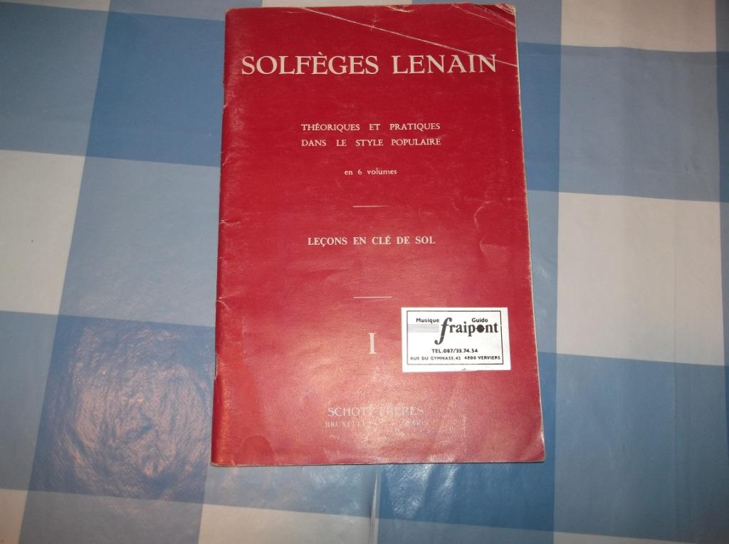 Livre leçons en clé de Sol., Musique & Instruments, Partitions, Enlèvement ou Envoi, Utilisé, Populaire