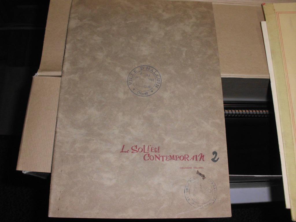 Le Solfège Contemporain 2eV - Albert Beaucamp, Livres, Musique, Enlèvement, Utilisé, Autres sujets/thèmes, Albert Beaucamp