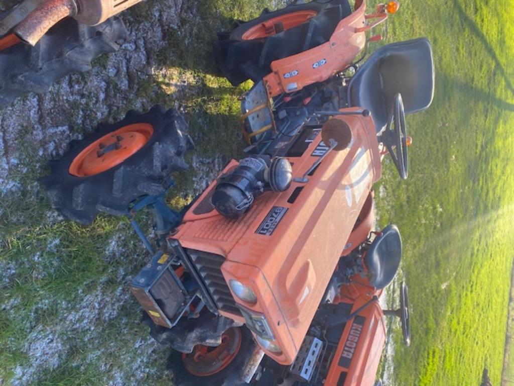 minitractor kubota b7001 4wd, Ophalen, Akkerbouw, Grondbewerking