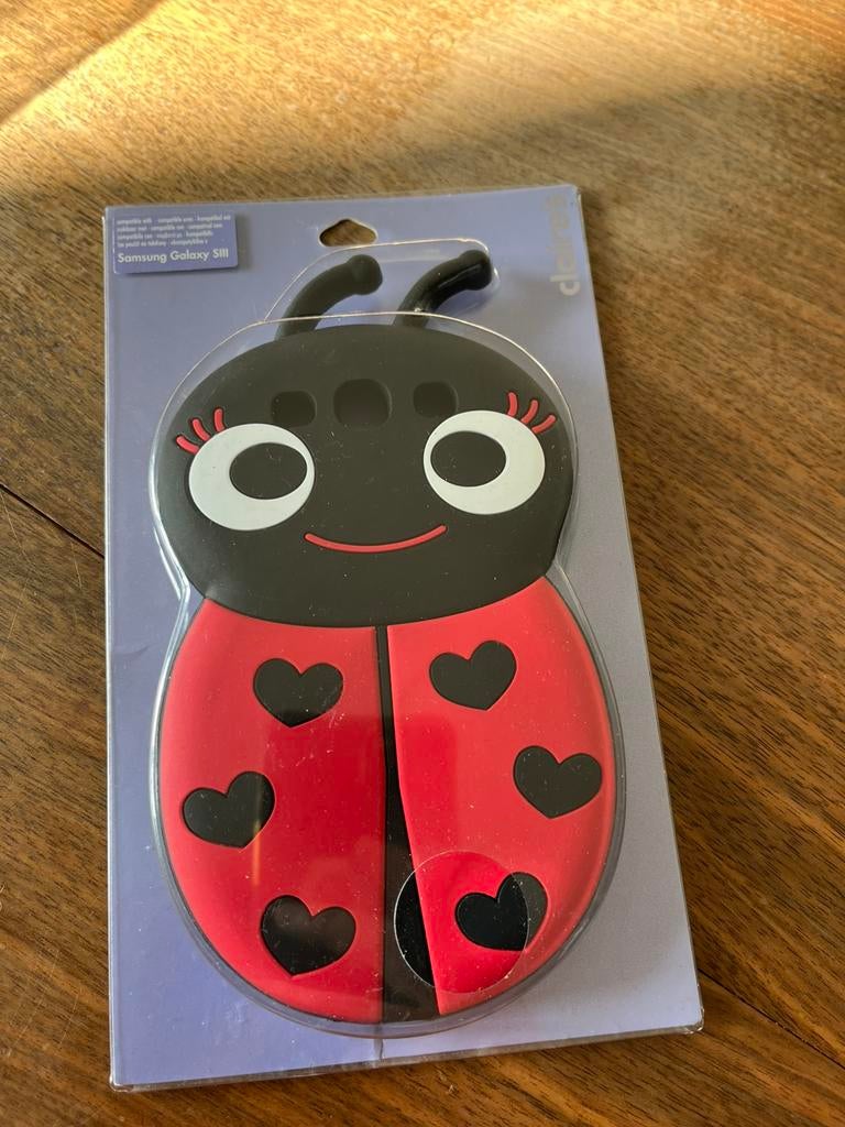 Lieveheersbeestje hoesje - Samsung Galaxy SIII, Enlèvement ou Envoi, Neuf, Galaxy S3, Housse ou Sac