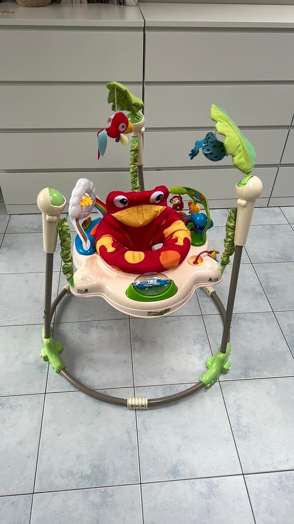 Jumperoo Fisher Price ‘rainforrest’, Enlèvement, Utilisé