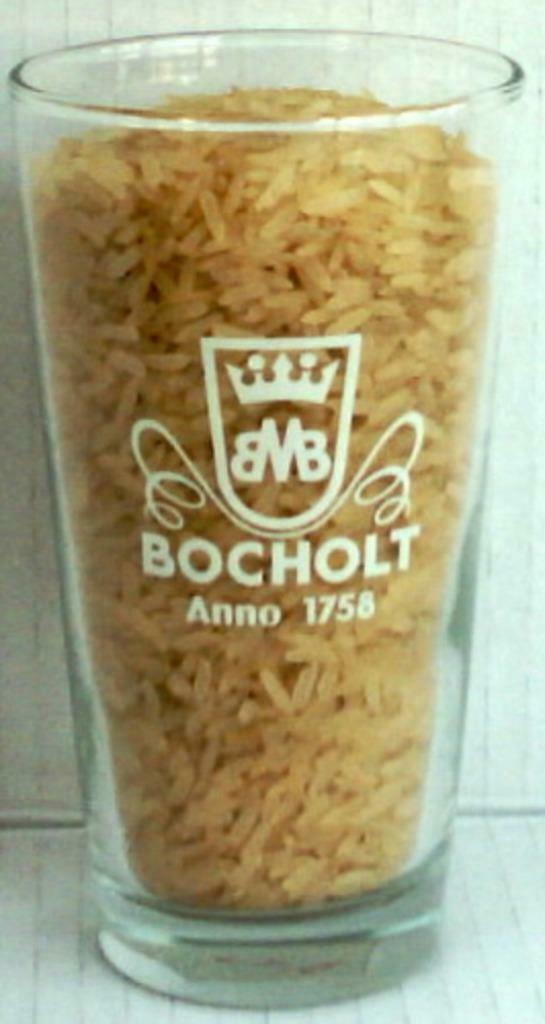 Bier brouwerij glas Bocholt, Ophalen of Verzenden, Zo goed als nieuw, Bierglas