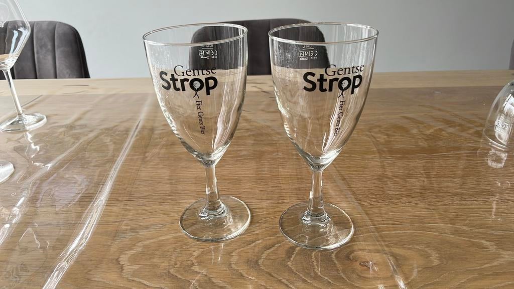 Gentse Strop glas, Verzamelen, Ophalen of Verzenden, Zo goed als nieuw