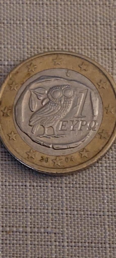 1 euro muntstuk, Timbres & Monnaies, Enlèvement, Grèce, 1 euro, Monnaie en vrac