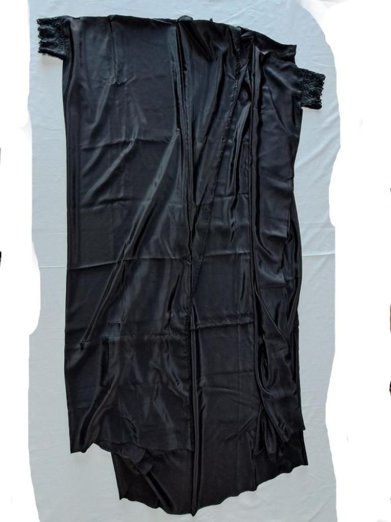 Zwarte chador, Ophalen of Verzenden, Zo goed als nieuw, Maat 38/40 (M), Zwart