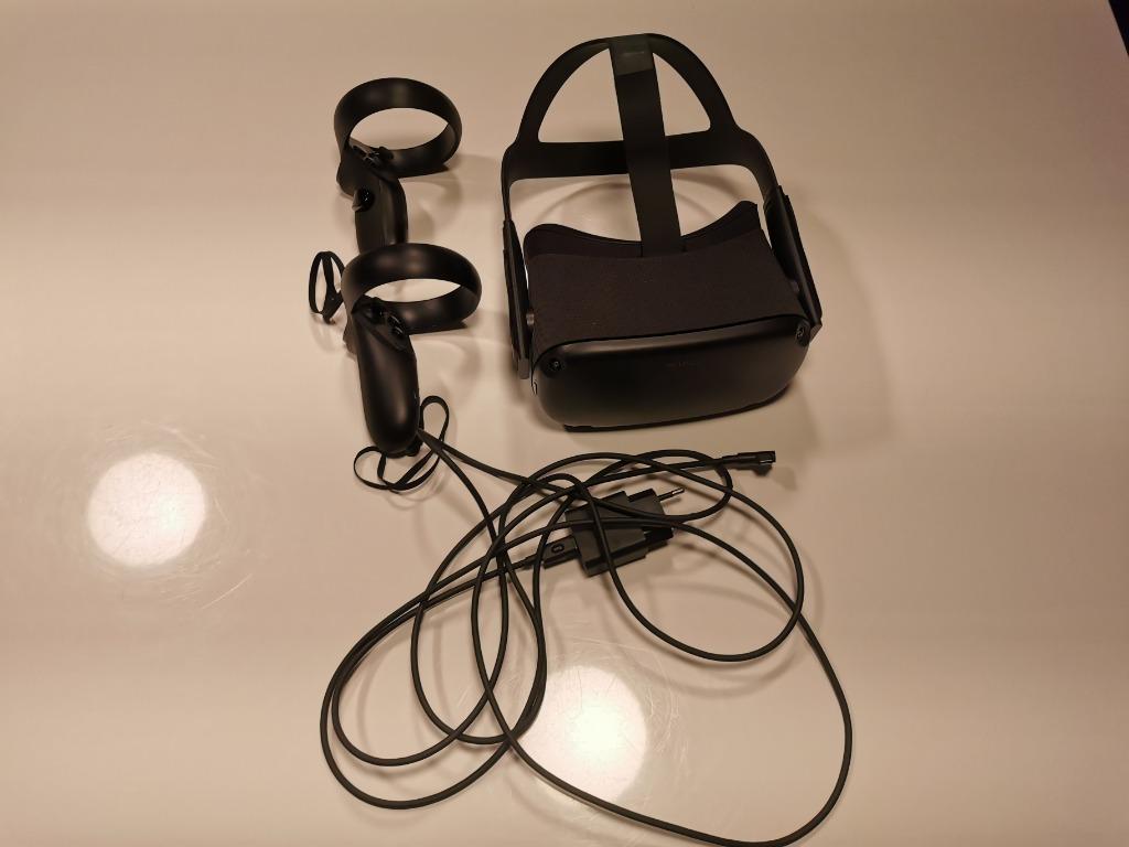 Oculus Quest 128GB, Consoles de jeu & Jeux vidéo, Virtual Reality, Comme neuf, Autres plateformes, Lunettes VR, Enlèvement ou Envoi