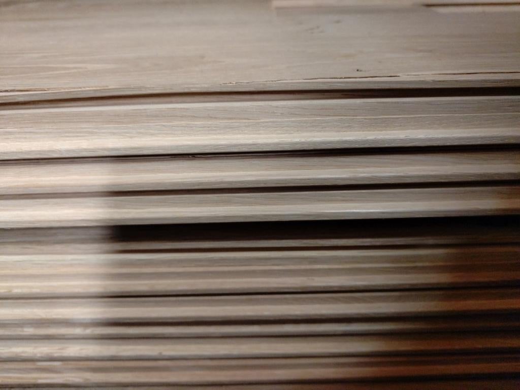 Rustiek parket en eiken plinten van prachtige kwaliteit, Parket, L'or en bois, Ophalen of Verzenden, Zo goed als nieuw