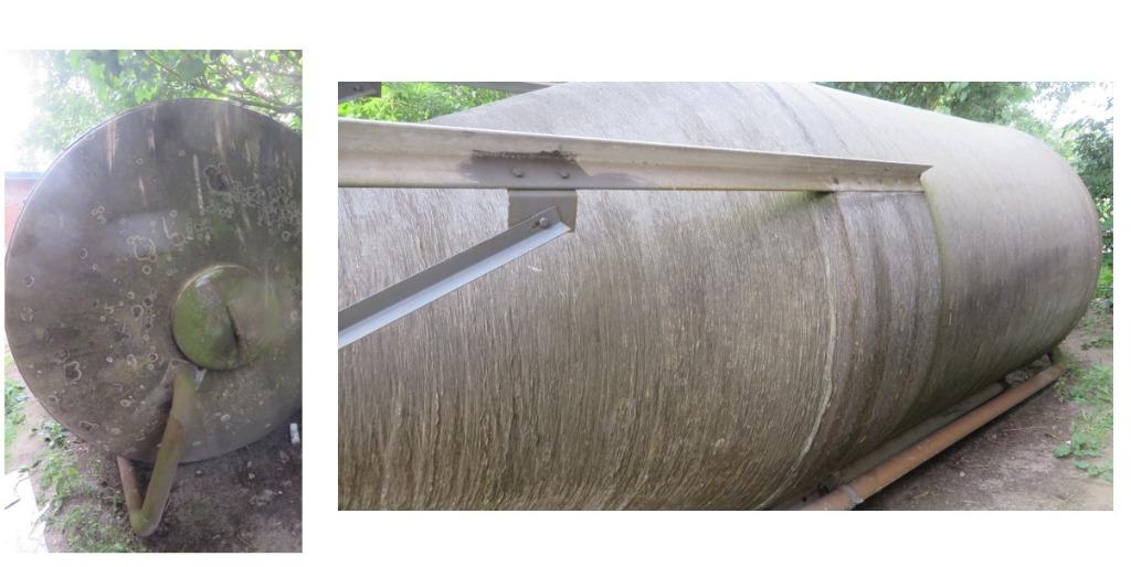 Meel/Graan silo 7500kg, Ophalen, Gebruikt