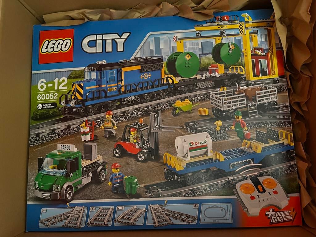 lego city vrachttrein 60052., Kinderen en Baby's, Speelgoed | Duplo en Lego, Ophalen, Nieuw, Lego