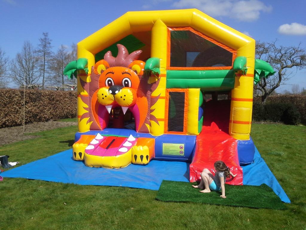 Springkasteel te huur, Hobby en Vrije tijd, Verzenden, Gebruikt