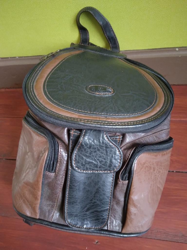 Sac bicolore femme, Enlèvement ou Envoi, Neuf, Brun, Autres types