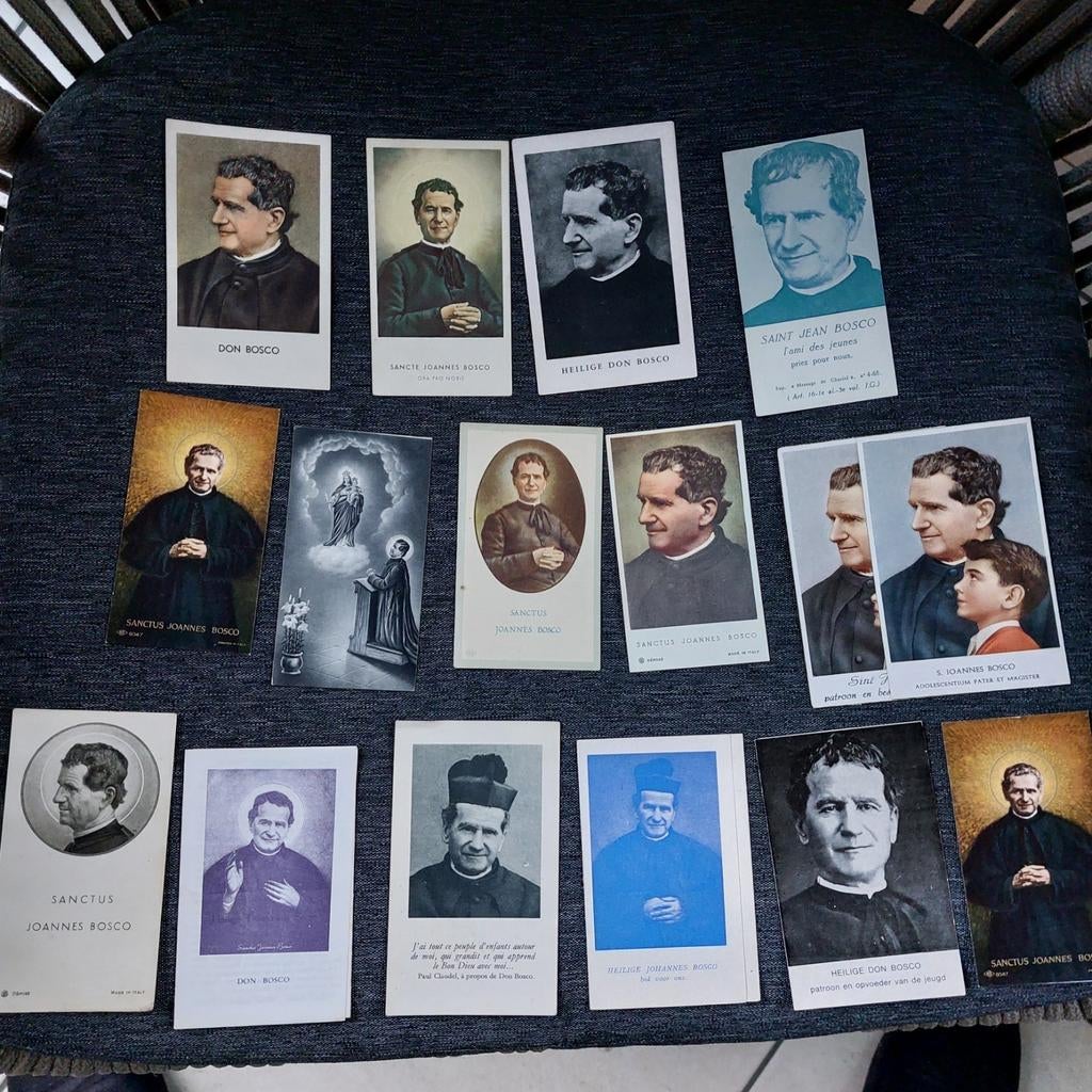 Lot bidprentjes Don Bosco, Enlèvement ou Envoi