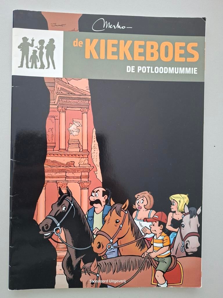 7 x De Kiekeboes, Enlèvement, Comme neuf