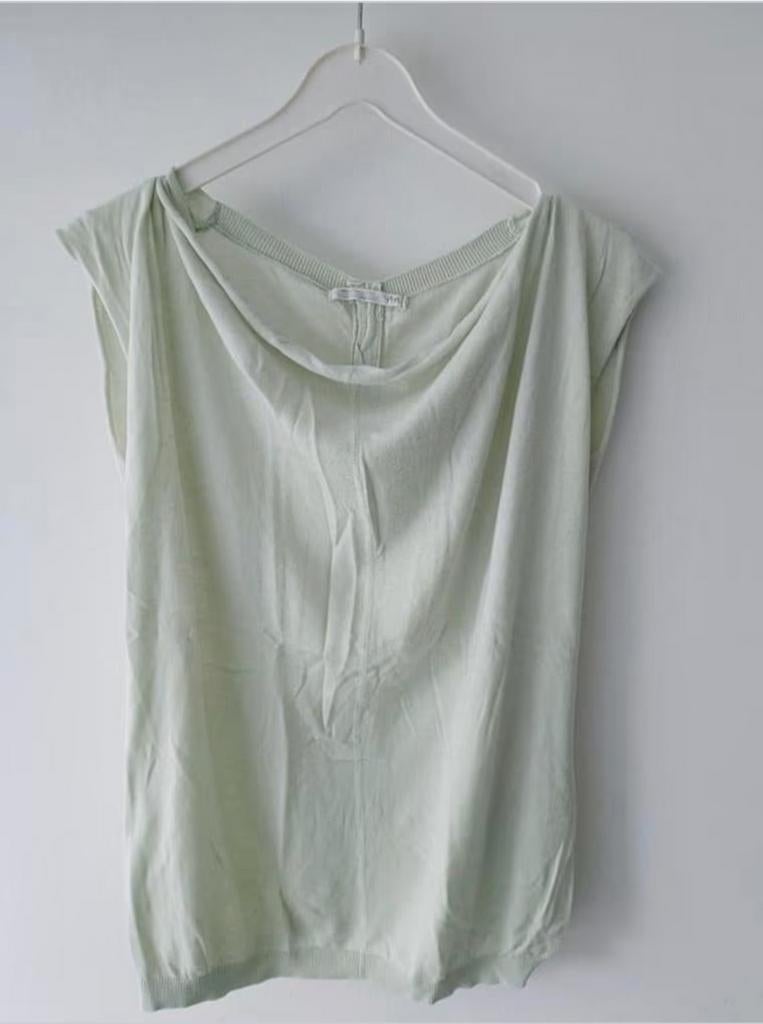 Top YAYA muntgroen 38/M, Kleding | Dames, Maat 38/40 (M), Ophalen of Verzenden, Zo goed als nieuw, Korte mouw