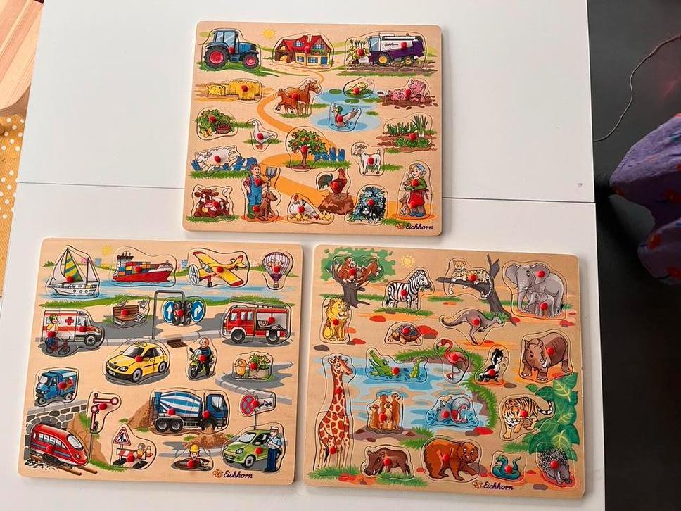 3 puzzels Eichhorn 6 euro per stuk, Enlèvement, Comme neuf