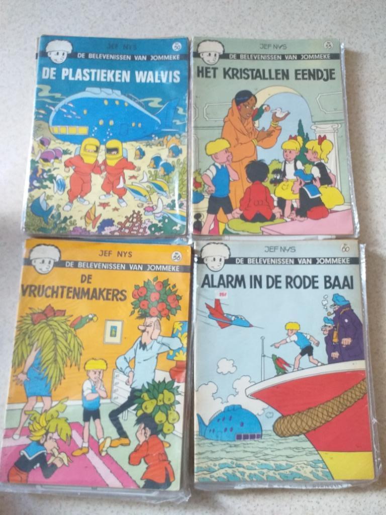 JOMMEKE "HET VOLKUITGAVEN 1STE REEKS ONGEKLEURD", Meerdere stripboeken, Ophalen of Verzenden, Gelezen, Jef Nys