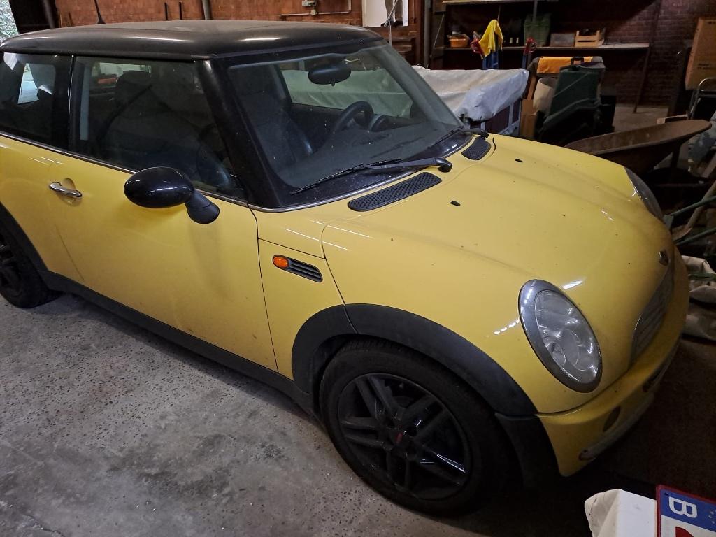 Mini cooper 2004, Auto's, Zwart, Overige kleuren, Handgeschakeld, Particulier