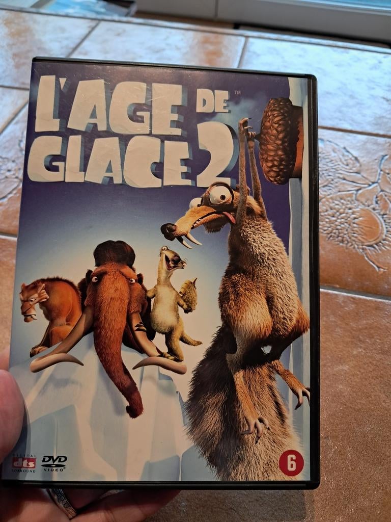 Dvd Ice Age 2, Gebruikt, Alle leeftijden, Ophalen of Verzenden, Dieren