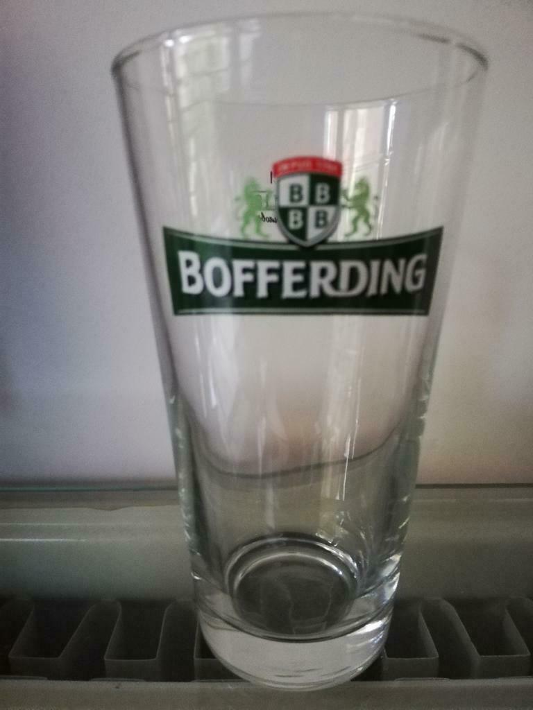 Bierglas Bofferding, Verzamelen, Biermerken, Ophalen, Zo goed als nieuw